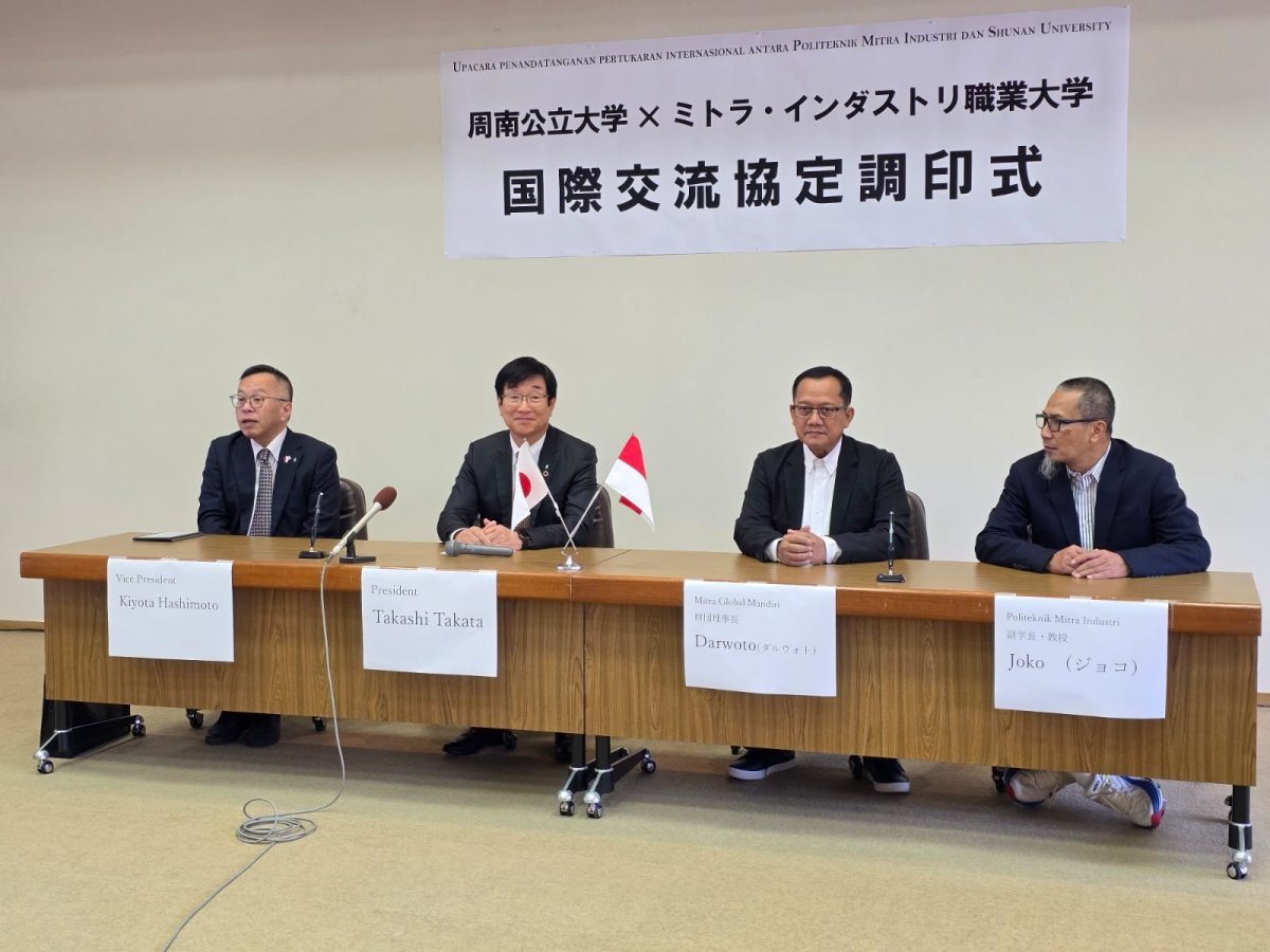 Kerjasama Polmind dengan kampus bereputasi di Jepang