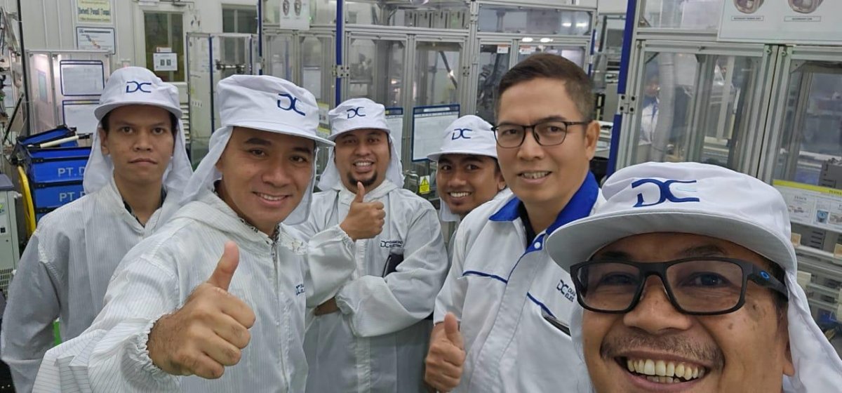 Kunjungan polmind ke Diamond Eletric