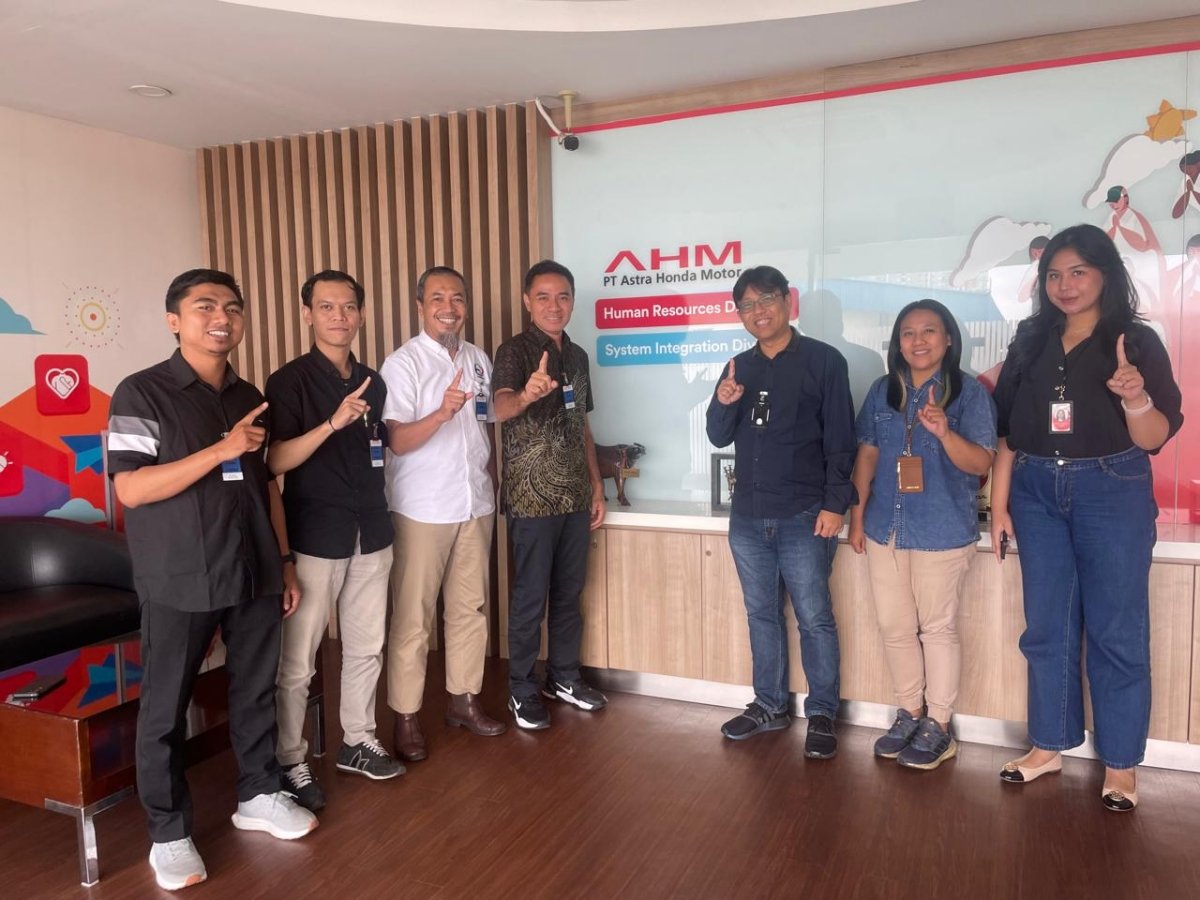 Kunjungan polmind ke Astra Honda Motor (AHM)
