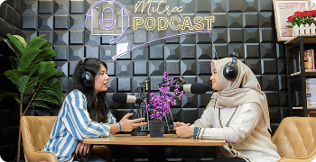 Studio Podcast kampus Politeknik Mitra Industri